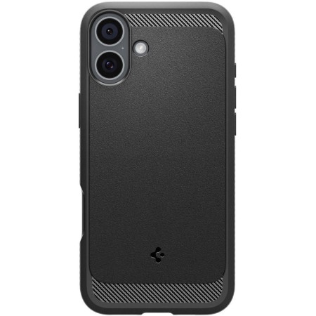 Чохол Spigen Rugged Armor MagFit для iPhone 16 (Matte Black)  у Миколаєві
