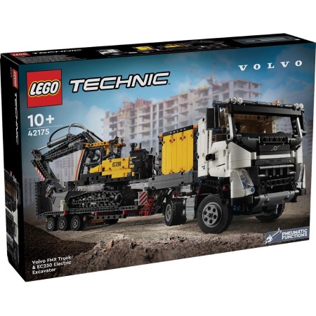 Конструктор LEGO Technic Вантажівка Volvo FMX і Електричний екскаватор EC230 (42175)  у Луцьку