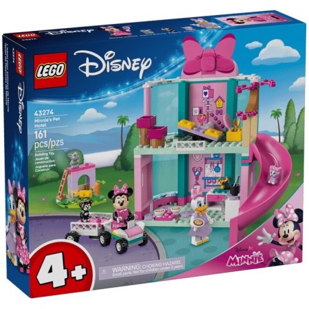 Конструктор LEGO Disney Classic Готель Мінні для домашніх улюбленців (43274)