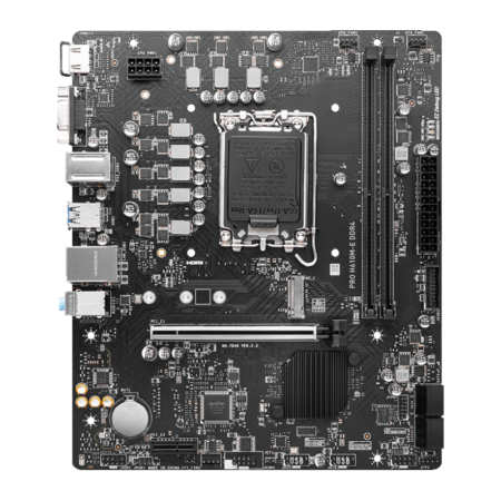 Материнська плата MSI PRO H610M-E DDR4 s1700 mATX (PRO H610M-E DDR4)