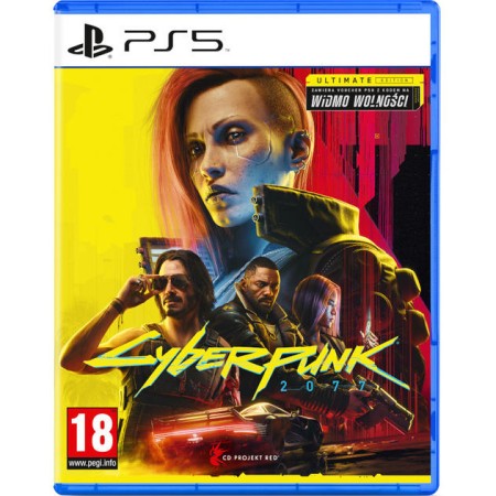 Гра Cyberpunk 2077: Ultimate Edition (PS5, Українські субтитри)