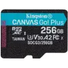 Карта памʼяті Kingston microSDXC 256GB Canvas Go Plus 170R A2 U3 V30 (SDCG3/256GBSP)