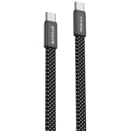Кабель Proove AirLine Type-C to Type-C 240W (1.5m) black  у Чернівцях