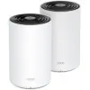 Маршрутизатор TP-Link (WiFi MESH система) Deco PX50 AX3000, 3xGE LAN/WAN, 2 мод, Powerline G1500 (DECO-PX50-2-PACK)