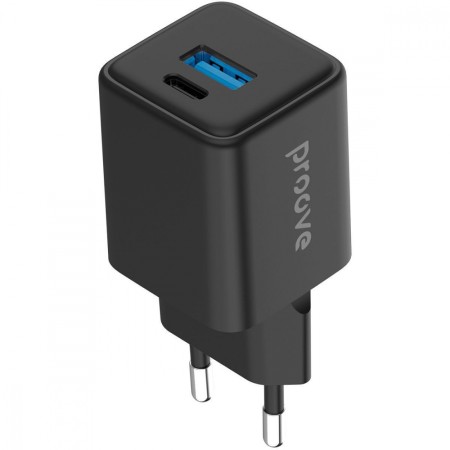 Мережевий зарядний пристрій Proove Pocket GaN 30W (Type-C + USB) Black  у Чернівцях