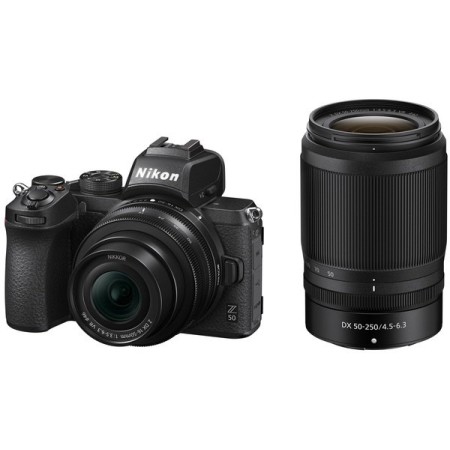 Фотоапарат Nikon Z50 (+ 16-50 VR + 50-250 VR) (VOA050K002)  у Чернівцях