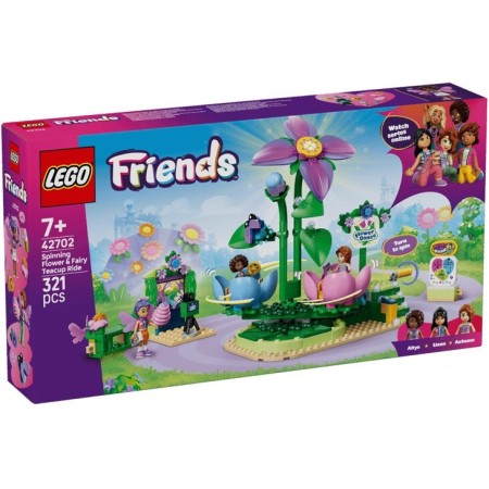 Конструктор LEGO Friends Карусель із квітами й чашками та казкова фотобудка (42702)  у Микуличині