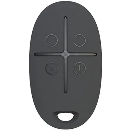 Безконтактний брелок для керування режимами охорони Ajax SpaceControl (Black)