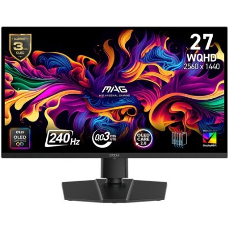 Монітор MSI 26.5'' MAG 273QP QD-OLED X24 (MAG 273QP QD-OLED X24)  у Хмельницькому