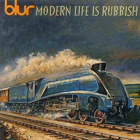 Вінілова платівка Blur – Modern Life Is Rubbish (Limited Edition, Remastered) (Orange Transparent Vinyl) (2 LP)