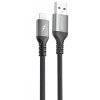 Кабель Proove ReGen Silicone USB to Lightning 2.4A (1m) Black  у Луцьку