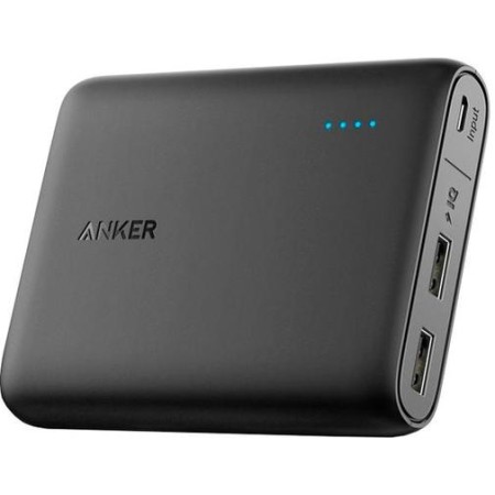 Батарея універсальна Anker PowerCore V3 10400mAh 2xUSB (Black) (A1214G11)