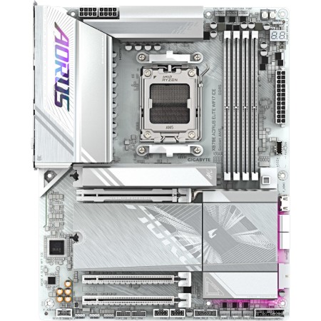 Материнська плата GIGABYTE X870E AORUS ELITE WIFI7 ICE sAM5 ATX (X870E AORUS ELITE WIFI7 ICE)  у Чернівцях