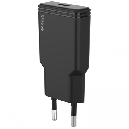 Мережевий зарядний пристрій Proove Slender 20W (Type-C) (Black)  у Луцьку