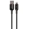 Кабель Proove Dense Metal USB to Lightning 2.4A (2m) Black