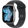 Apple Watch Series 11 42mm Space Grey Aluminum Case with Black Sport Band - S/M (MEQW4RK/A)  у Тернополі