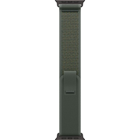 Ремінець Apple Watch 42/44/45/46/49mm Black Titanium Finish Green Trail Loop M/L (MYQ43)  у Запоріжжі