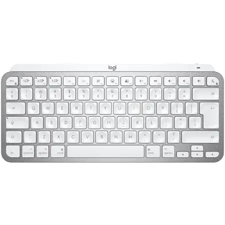 Клавіатура Logitech MX Keys Mini For Mac Wireless Illuminated Pale (L920-010526) Grey