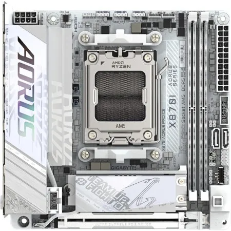 Материнська плата GIGABYTE X870I AORUS PRO ICE sAM5 Mini-ITX (X870I AORUS PRO ICE)  в Одесі