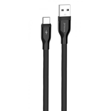 Кабель Proove Flat Out USB to Type-C 2.4A (1m) (Black)  у Чернівцях