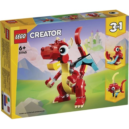 Конструктор LEGO Creator Червоний Дракон (31145)  у Луцьку