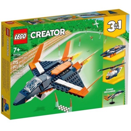 Конструктор LEGO Creator Надзвуковий літак (31126)  у Луцьку