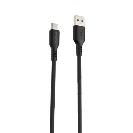Кабель Proove Rebirth USB to Type-C 2.4A (1m) (Black)  у Чернівцях