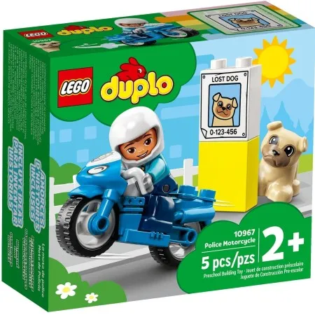 Конструктор LEGO DUPLO Town Поліцейський мотоцикл 10967 (10967)  у Яремче