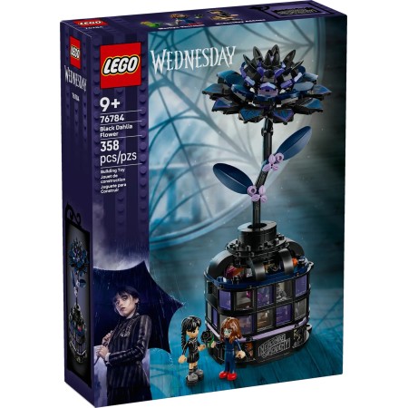 Конструктор LEGO Wednesday Квітка чорної жоржини (76784)