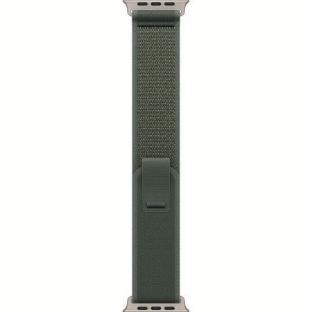 Ремінець Apple Watch 42/44/45/46/49mm Natural Titanium Finish Green Trail Loop S/M (MXTN3)  у Запоріжжі