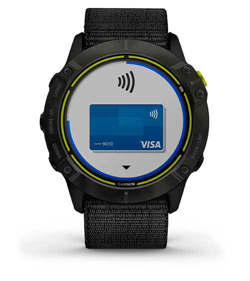 Безконтактні платежі Garmin Pay