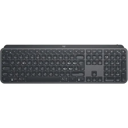 Клавіатура Logitech MX Keys Advanced for Business Illuminated ENG/UA Graphite (L920-010251)  у Чернівцях