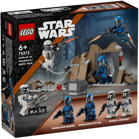 Конструктор LEGO Star Wars™ Бойовий комплект «Засідка на Мандалорі» (75373)  у Тернополі