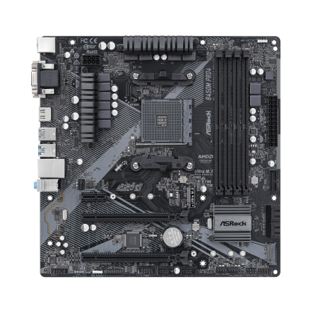 Материнська плата ASROCK B450M PRO4 R2.0 sAM4 (B450M PRO4 R2.0)  у Чорноморську