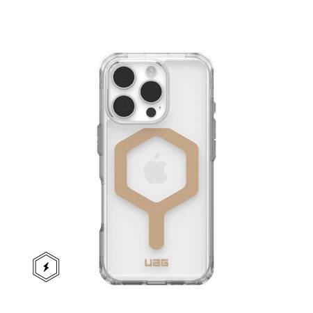Чохол UAG Plyo Magsafe для iPhone 16 Pro (Ice/Gold)  у Чернівцях