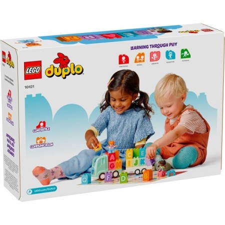 Конструктор LEGO DUPLO Town Вантажівка з абеткою (10421)