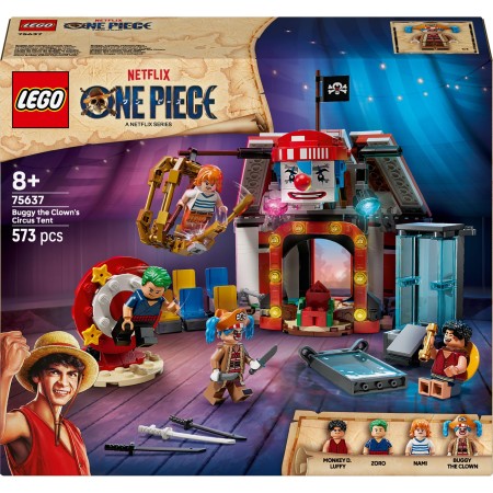 Конструктор LEGO ONE PIECE Цирковий намет клоуна Баґґі (75637-)