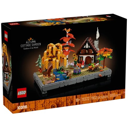 Конструктор LEGO Icons Осінній котеджний сад (11372)