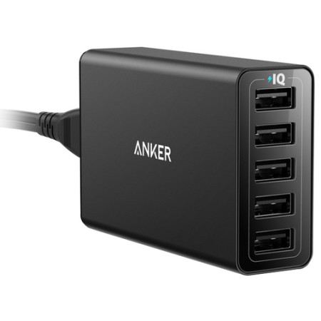 Зарядний пристрій Anker PowerPort 5 V3 40W (Black) (A2124L12)  у Львові