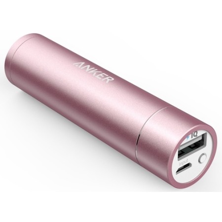 Батарея універсальна Anker PowerCore Plus mini V1 3350mAh (Pink) (A1104H51)