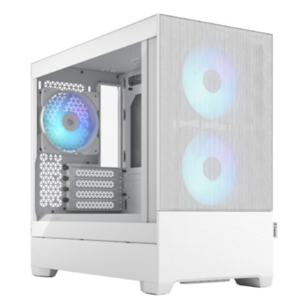 Корпус FRACTAL DESIGN micro ATX    Pop Mini Air RGB White TG (FD-C-POR1M-01)