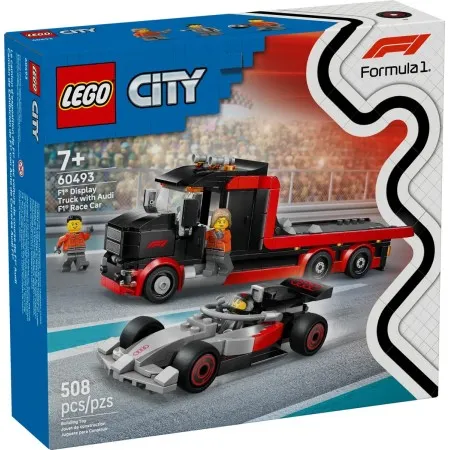 Конструктор LEGO City F1 Display Truck with Audi F1 Race Car (60493)  у Вінниці