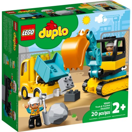 Конструктор LEGO DUPLO Вантажівка і гусеничний екскаватор 10931 (10931)
