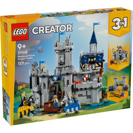 Конструктор LEGO Creator Середньовічний замок із лицарем на коні (31168)  у Харкові