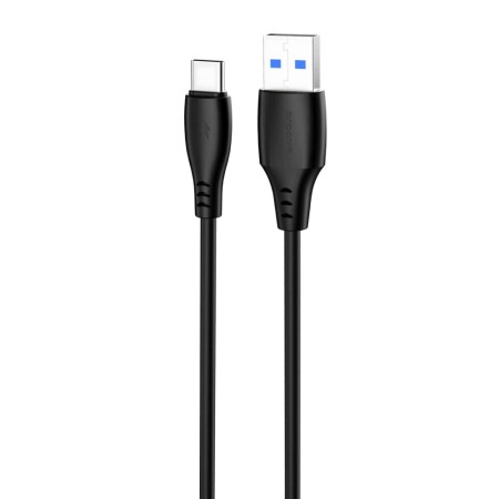 Кабель Proove Simple Silicone USB to Type-C 3A (1m) (Black)  у Чернівцях