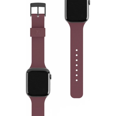 Ремінець UAG Dot Silicone для Apple Watch 42/44/45/49mm (Aubergine)  у Запоріжжі