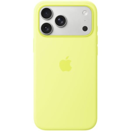 Чохол Apple для iPhone 17 Pro Max Silicone Case with MagSafe Neon Yellow (MGFM4ZM/A)