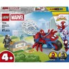 Конструктор LEGO Spidey Павук на мотоциклі проти Носорога (11206)