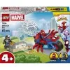 Конструктор LEGO Spidey Павук на мотоциклі проти Носорога (11206)