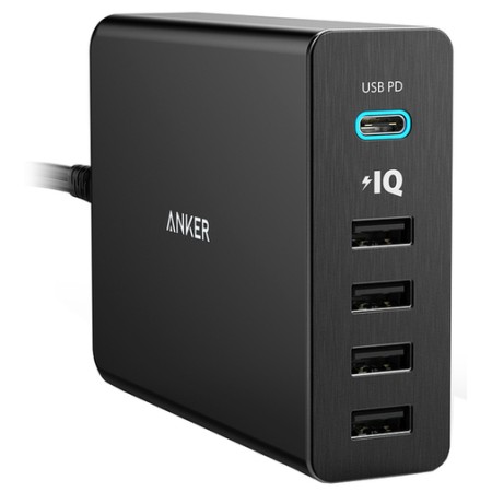 Зарядний пристрій Anker PowerPort 5 V3 60W (Black) (A2053L11/A2053G11)  у Львові